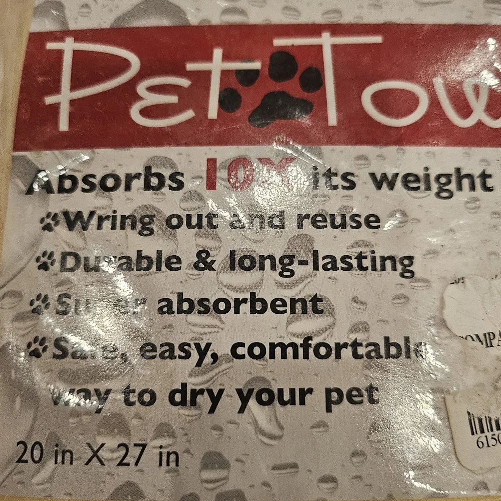 Pet Towels and Bath Sponge Set for Dogs -